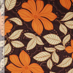 Hovedbilde Eloise Brown/Orange - Bomullssateng