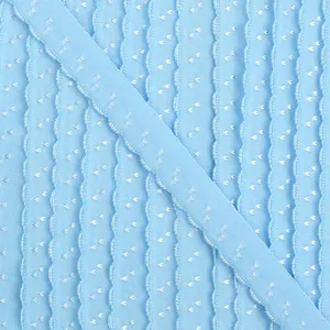 Hovedbilde Babybl&aring; Blonde Foldestrikk - 3 meter