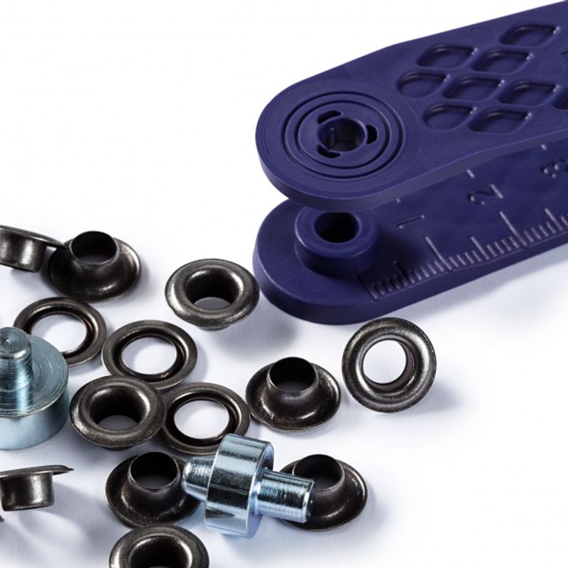 Maljer Sort 5 mm 40 stk - Prym