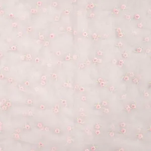 Hovedbilde Tiny Blossom - Brodert Tyll