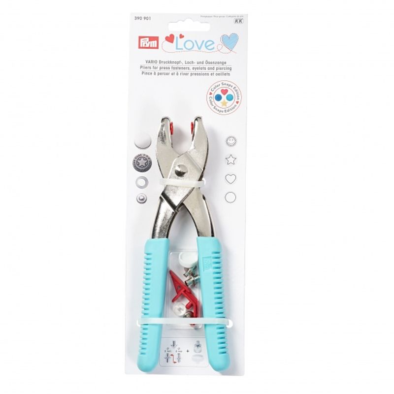 Aqua Prymtang inkl innsats for plasttrykknapper