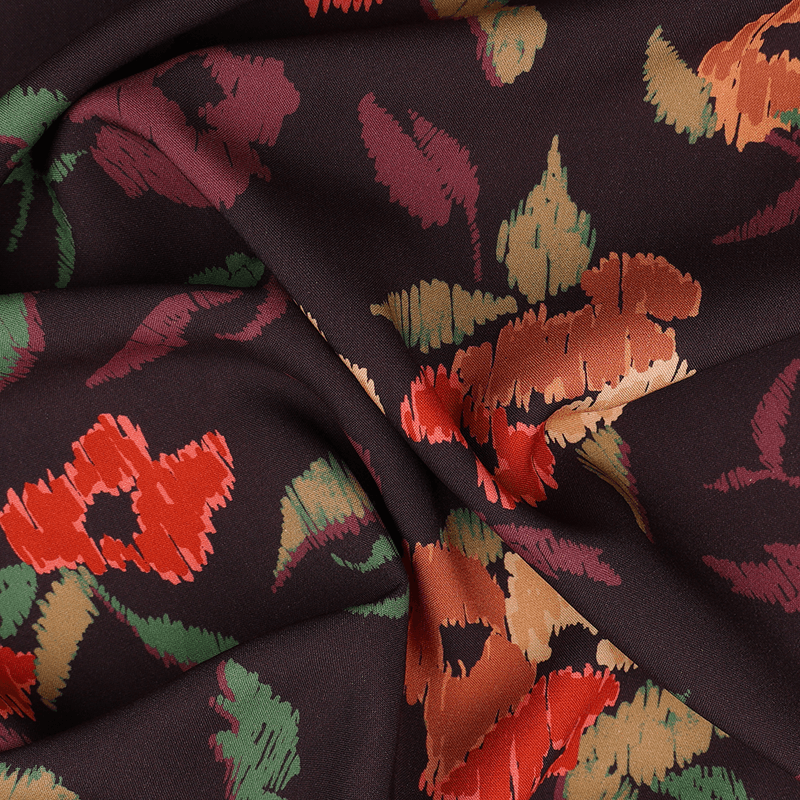 Odette Bordeaux - Vevd Viskose