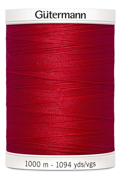 Rød 156 - Polyester Sytråd 1000 m