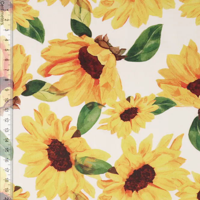 Hovedbilde Summer Sunflower - Fast Bomull