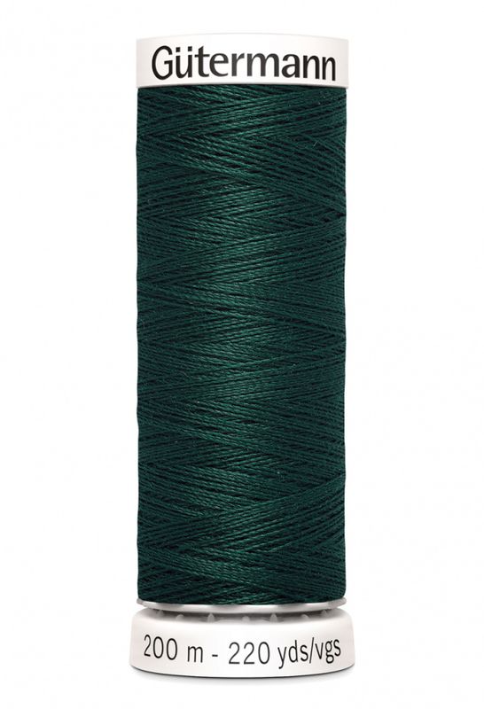 Flaskegrønn 18 - Polyester Sytråd 200 m