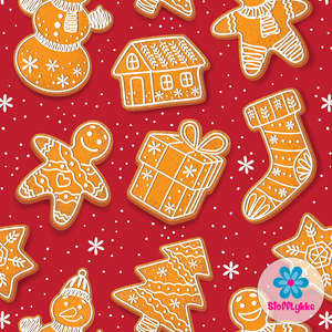 Hovedbilde Gingerbread Joy - French Terry