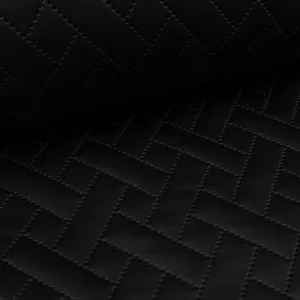 Hovedbilde Sort Chevron - Quiltet Skai