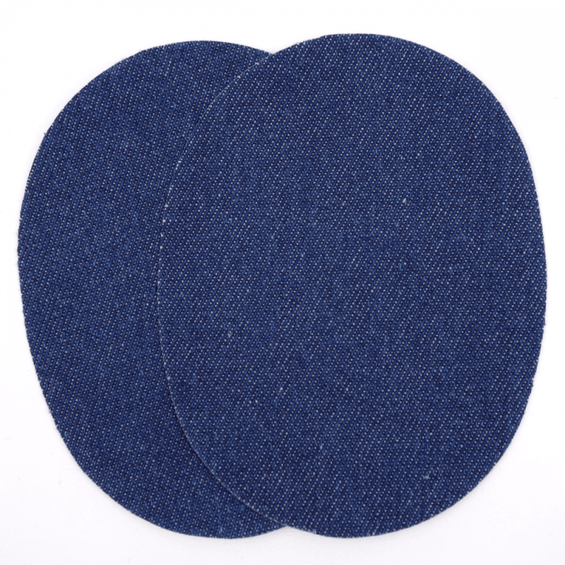 Strykelapper Jeans 2 stk - Mellom Denim