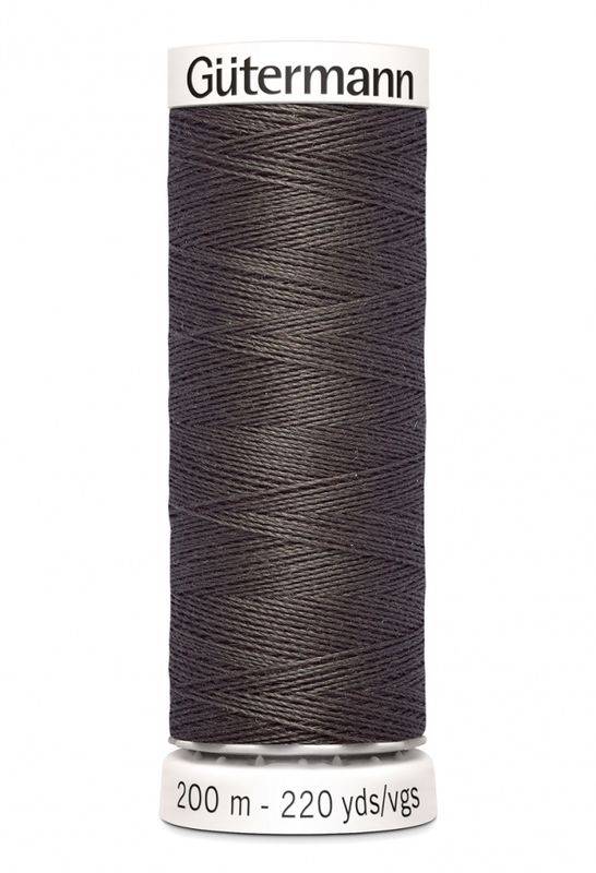 Mørk Gråbrun 308 - Polyester Sytråd 200 m