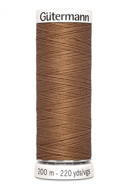 Lys Gylden Brun 842 - Polyester Sytråd 200 m