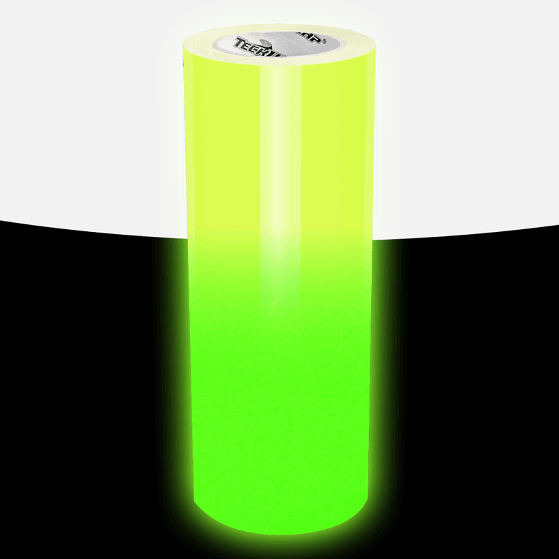 HTV Glow in the Dark Neon Gul 50x30cm
