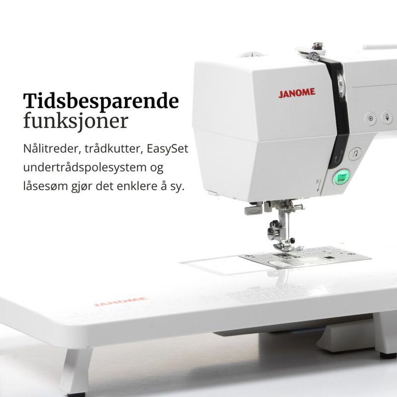 Janome Embla m/Bonuspakke