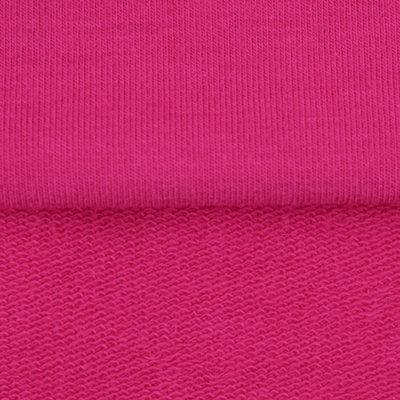 Mørk Rosa - French Terry
