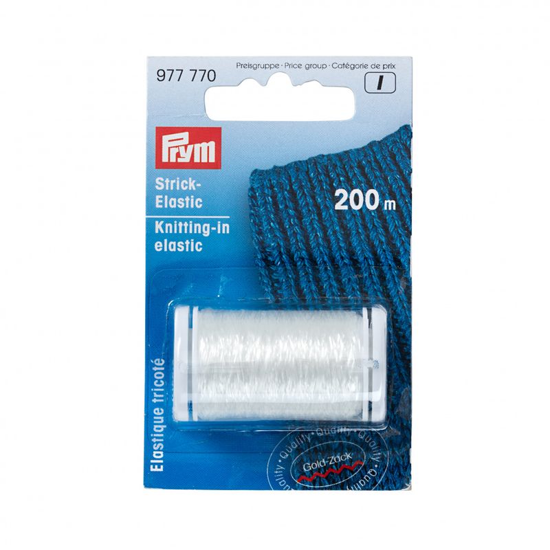 Elastisk Tråd Transparent 200m Prym