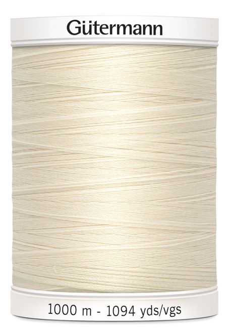 Hovedbilde Krem 802- Polyester Sytråd 1000 m