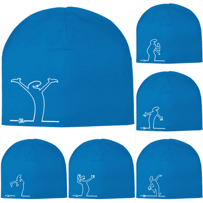 Hovedbilde Mellomblå Streken - Lue