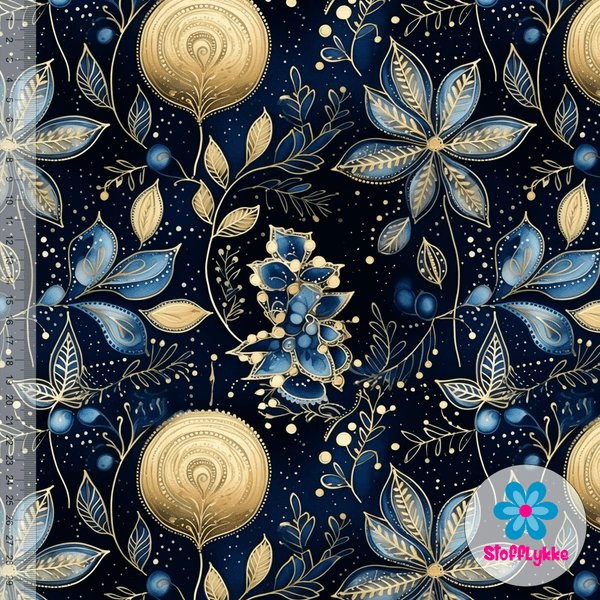 Glam Blue Christmas - Jersey
