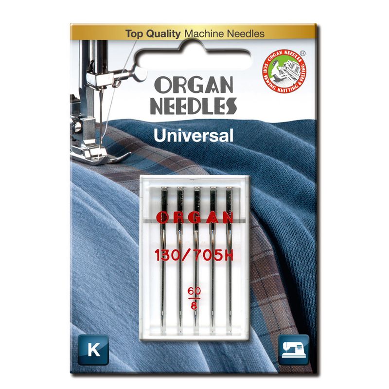 Organ Symaskinnåler Universal 60 5pk