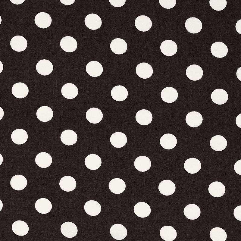 Small Dotty Mokka - Vevd Viskose