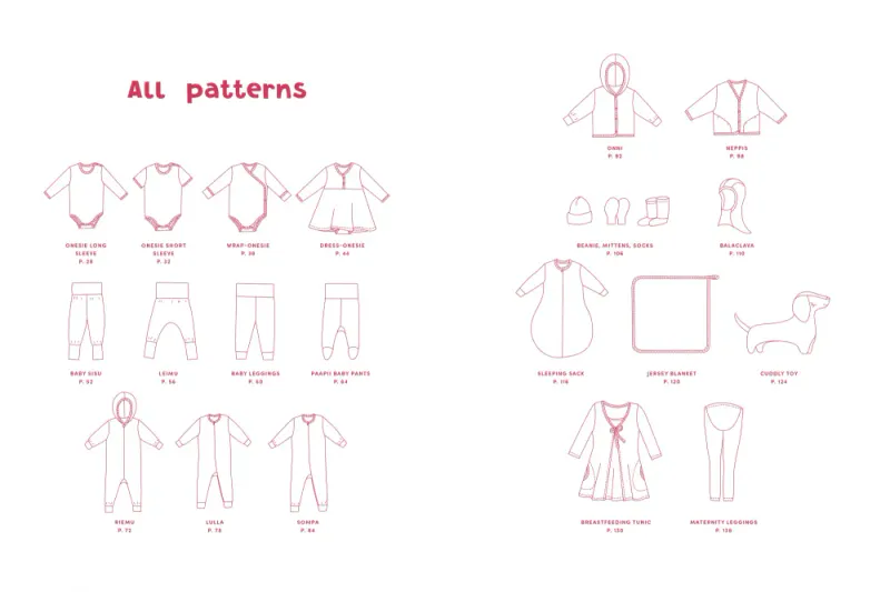 PaaPii's Pattern Book for Babies