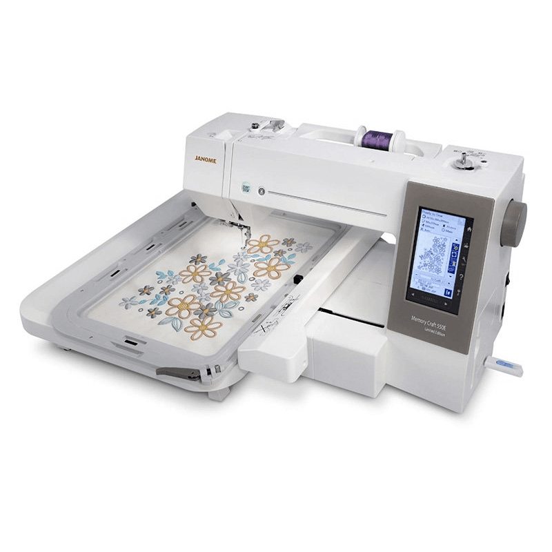 Janome Memory Craft 550E Broderimaskin