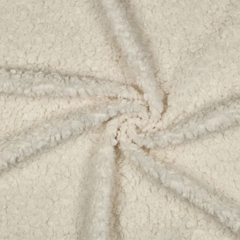 Naturhvit - Soft Teddy Boucle 