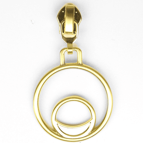 Dobbel Ring Glider - Gull - 6,5 mm