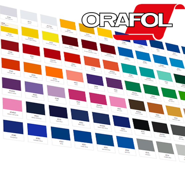 Oracal Fargekart (651 Glossy, 631)