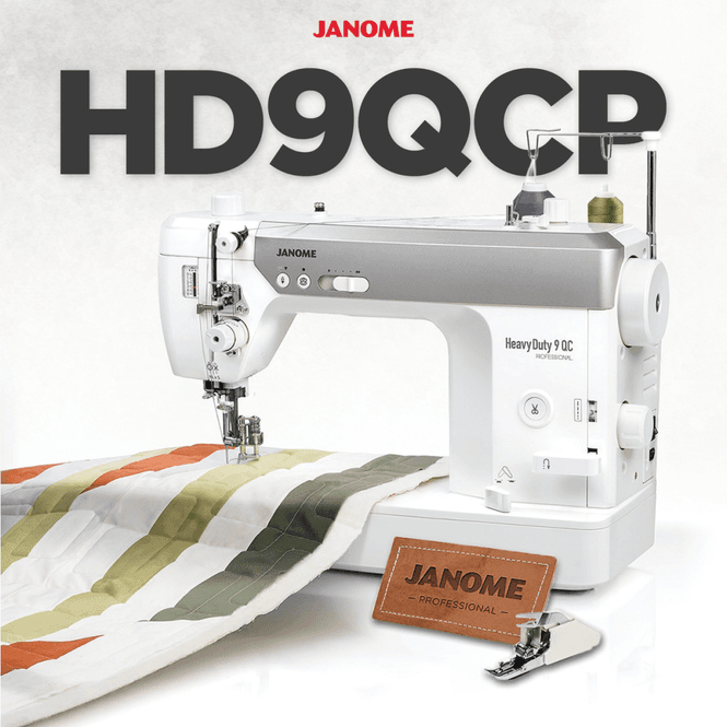 Hovedbilde Janome Heavy Duty 9 QC Professional Rettsømsmaskin ...