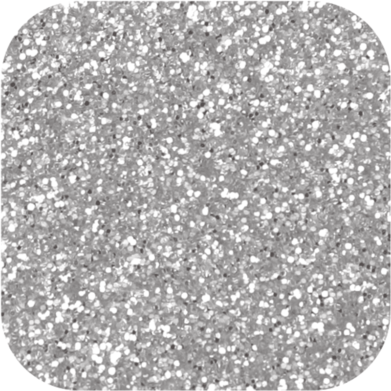 HTV Sandy Glitter Sølv 50x30cm