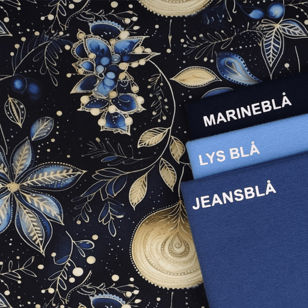 Glam Blue Christmas - Jersey