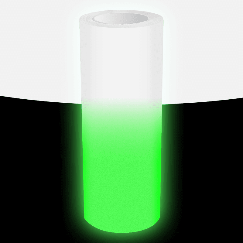 HTV Glow in the Dark Hvit/Lys 50x30cm