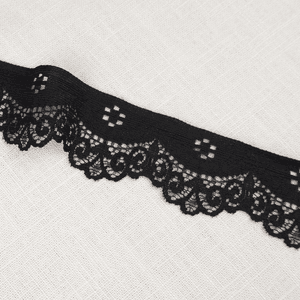 Hovedbilde Sybil Sort - Elastisk Blonde 35 mm