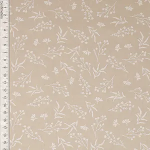 Hovedbilde Lyngsl&oslash;r Lys Beige - Fast Bomull