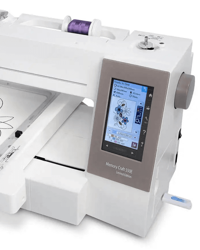 Janome Memory Craft 550E - DEMOmaskin