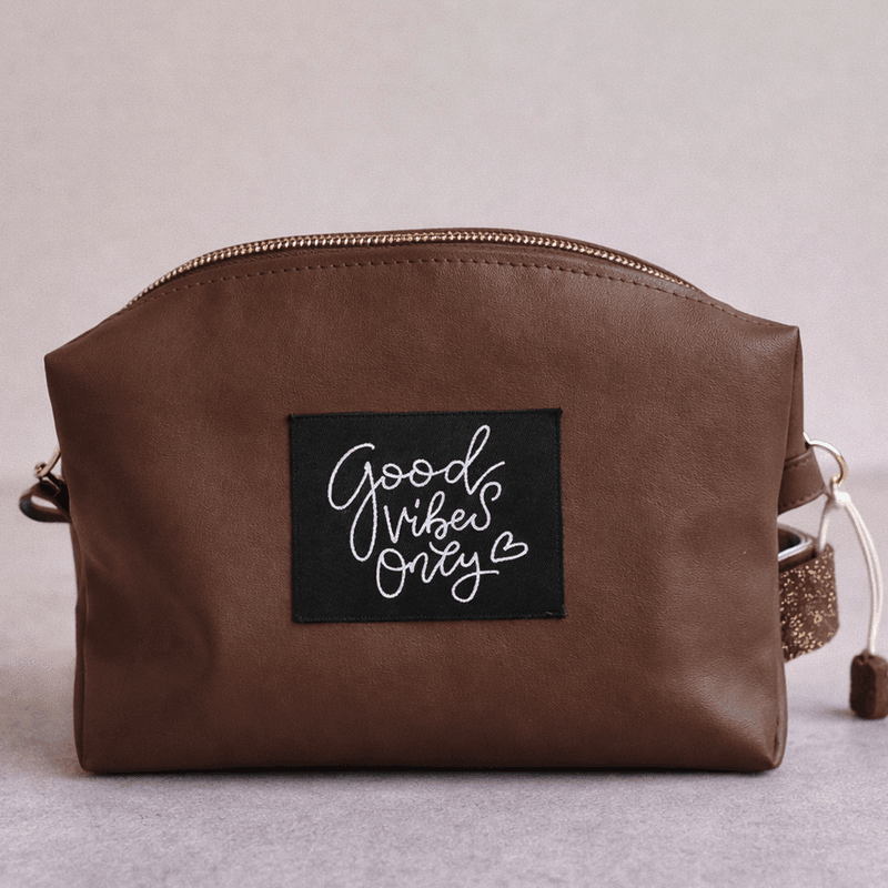 Good Vibes Only - Merkelapp 57x38 mm