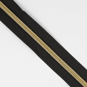 Hovedbilde Sort/Gull - 3 m Nylon Glidel&aring;s #5