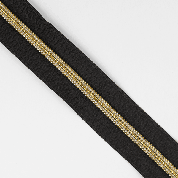 Sort/Gull - 3 m Nylon Glidel&aring;s #5