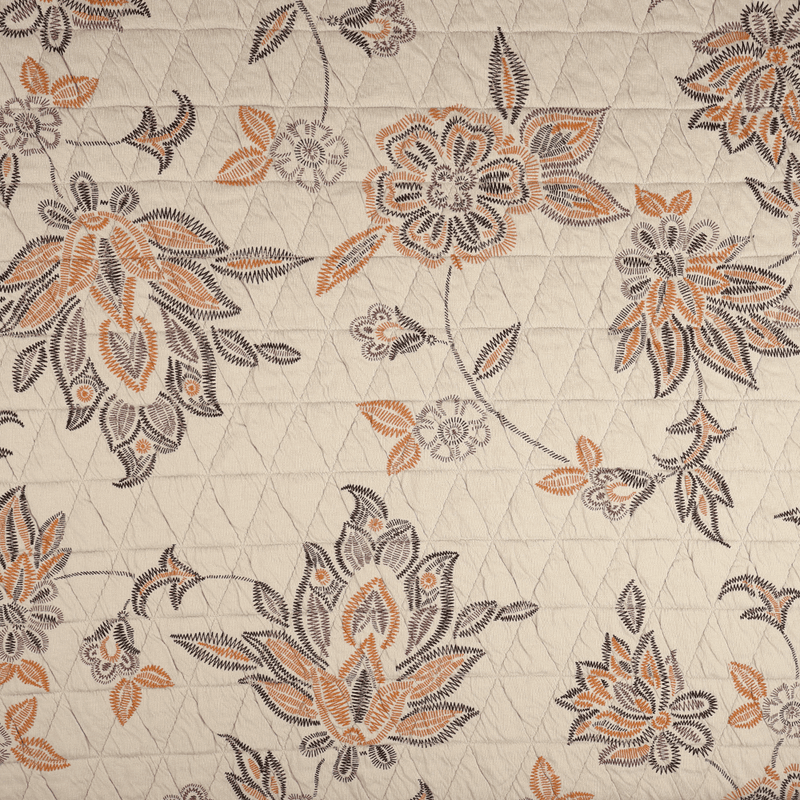 Boho Flower - Quiltet Jakkestoff