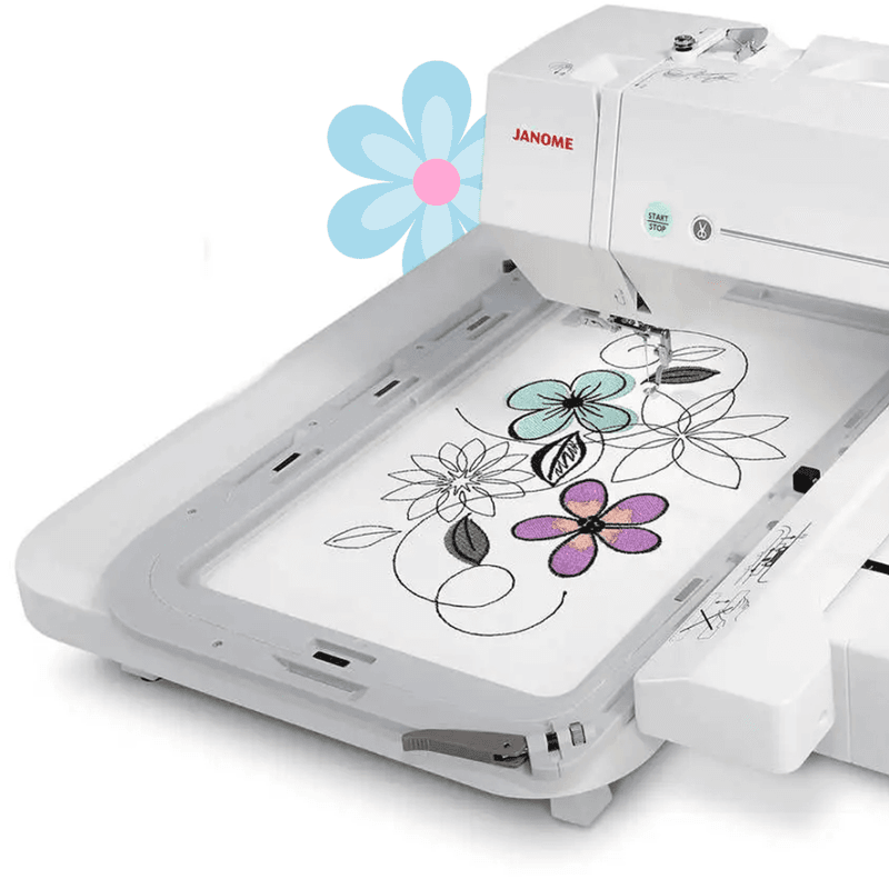 Janome Memory Craft 550E - DEMOmaskin