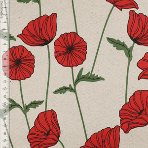 Hovedbilde Poppies - Coated Canvas