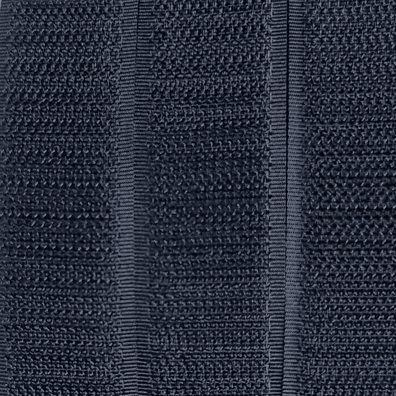 Sort Borrelås 25 mm - HOOK 2 m