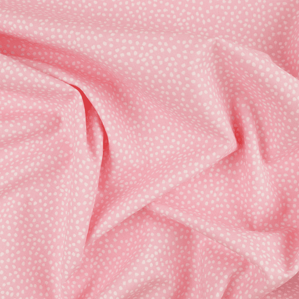 Dots Rosa - Fast Bomull