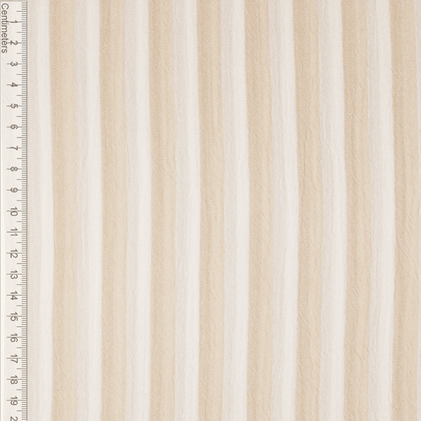 Stripeduo Sand - Musselin