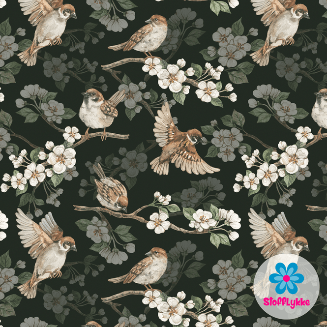 Hovedbilde Sparrow Garden Midnight - Jersey