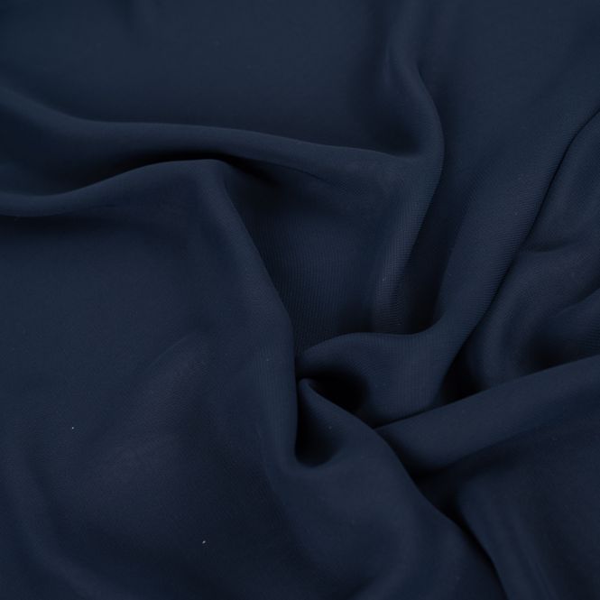 Hovedbilde Marineblå - Chiffon