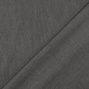 Hovedbilde M&oslash;rk Gr&aring; - Twill m/ull