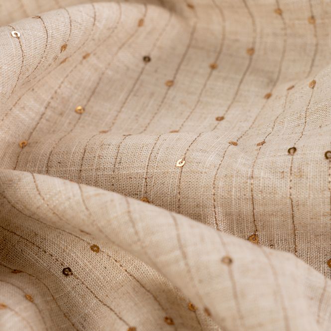 Hovedbilde Paljettstripe - Linen Blend