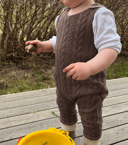 Hovedbilde Naturhvit - Flettestrikk