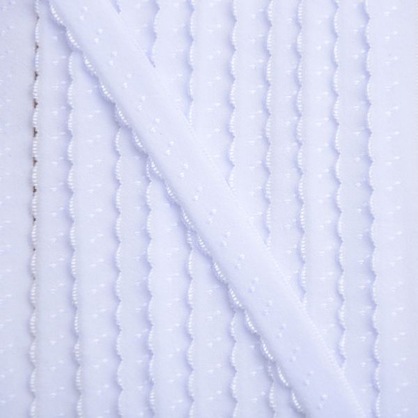 Hvit Blonde Foldestrikk - 3 meter